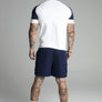 SikSilk - Navy Cargo Swim Short